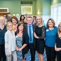 Alumni posing for photo